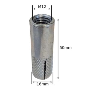 Diblu de metal M12 (Conexpand) pentru beton
