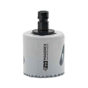 Carota Bi-Metal Mandrex pentru adaptor rapid (1-click) Ø52mm