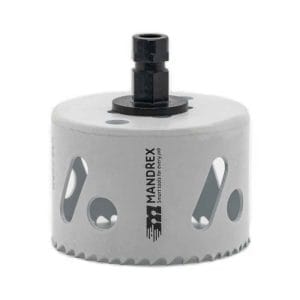 Carota Bi-Metal Mandrex pentru adaptor rapid (1-click) Ø73mm Ø79mm