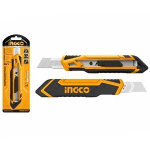 Cutter cu maner cauciucat 18x100mm