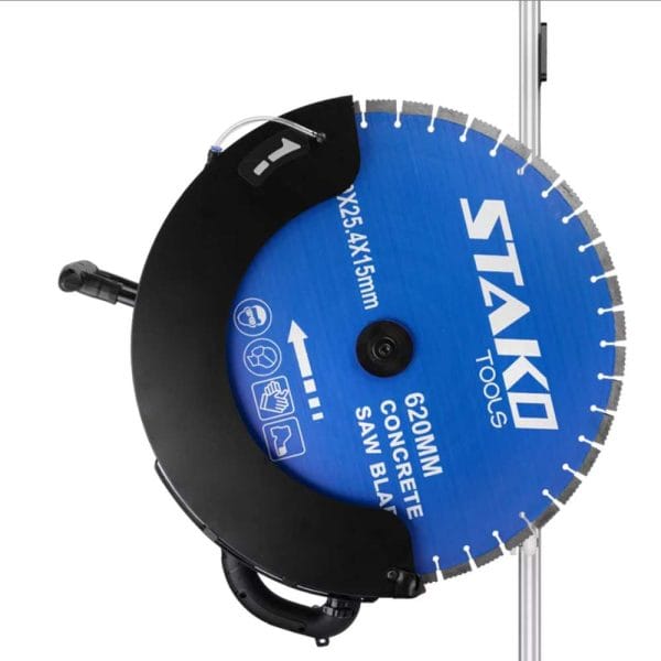 Masina de taiat beton Stako cu disc Ø620mm si ghidaj 2.4m