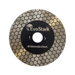 Disc profesional fagure pentru tăiere ceramică dură 125×1,6 mm