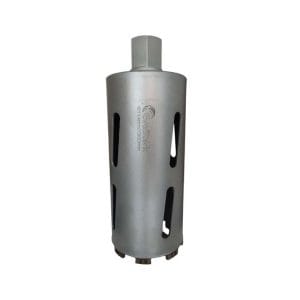 Carota Diamantata Uscata Ø114 cu segmenti Turbo, sudura Laser. Lungime: 300mm Diam.: 114mm