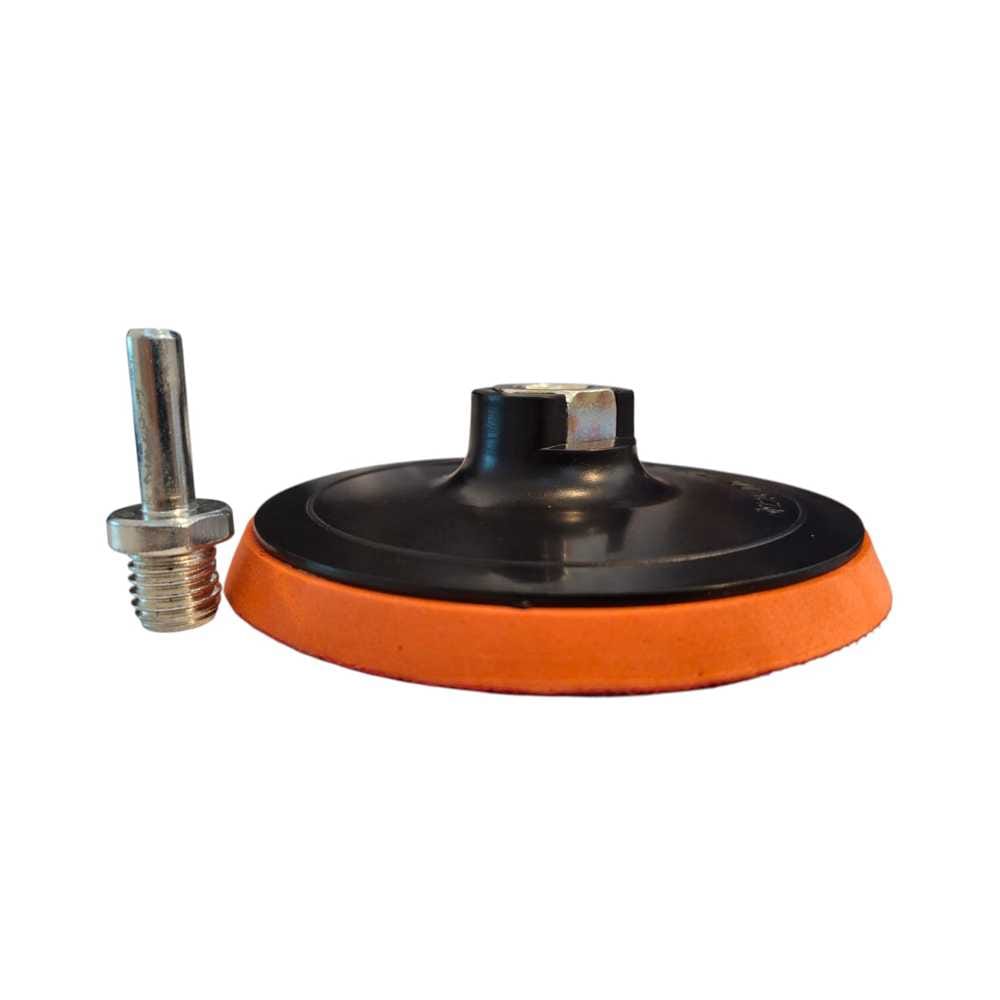 Suport Velcro 125 mm cu prindere M14 și coadă de mandrină - imagine 2