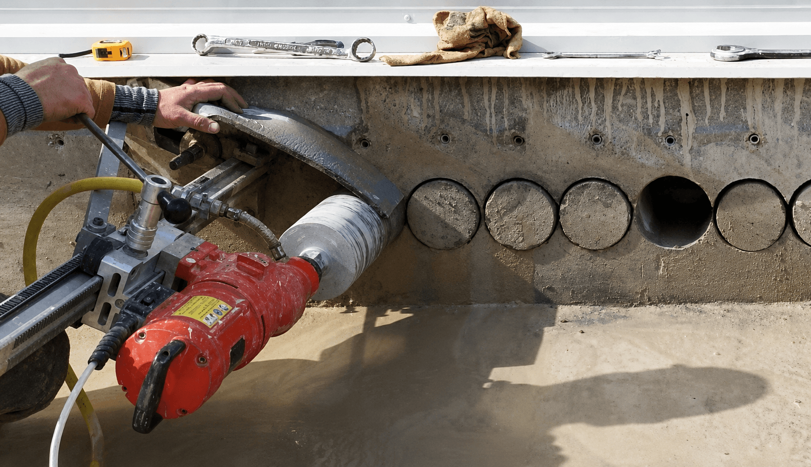 Servicii de carotare beton EvoStark