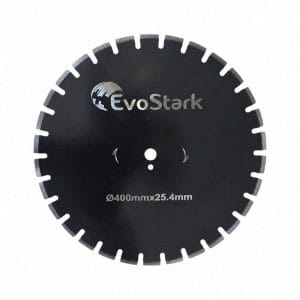 Disc Diamantat pentru Asfalt EvoStark 400×25.4mm cu inel reductor 20mm