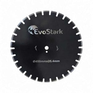 Disc Diamantat pentru Asfalt EvoStark 450x25.4mm cu inel reductor 20mm